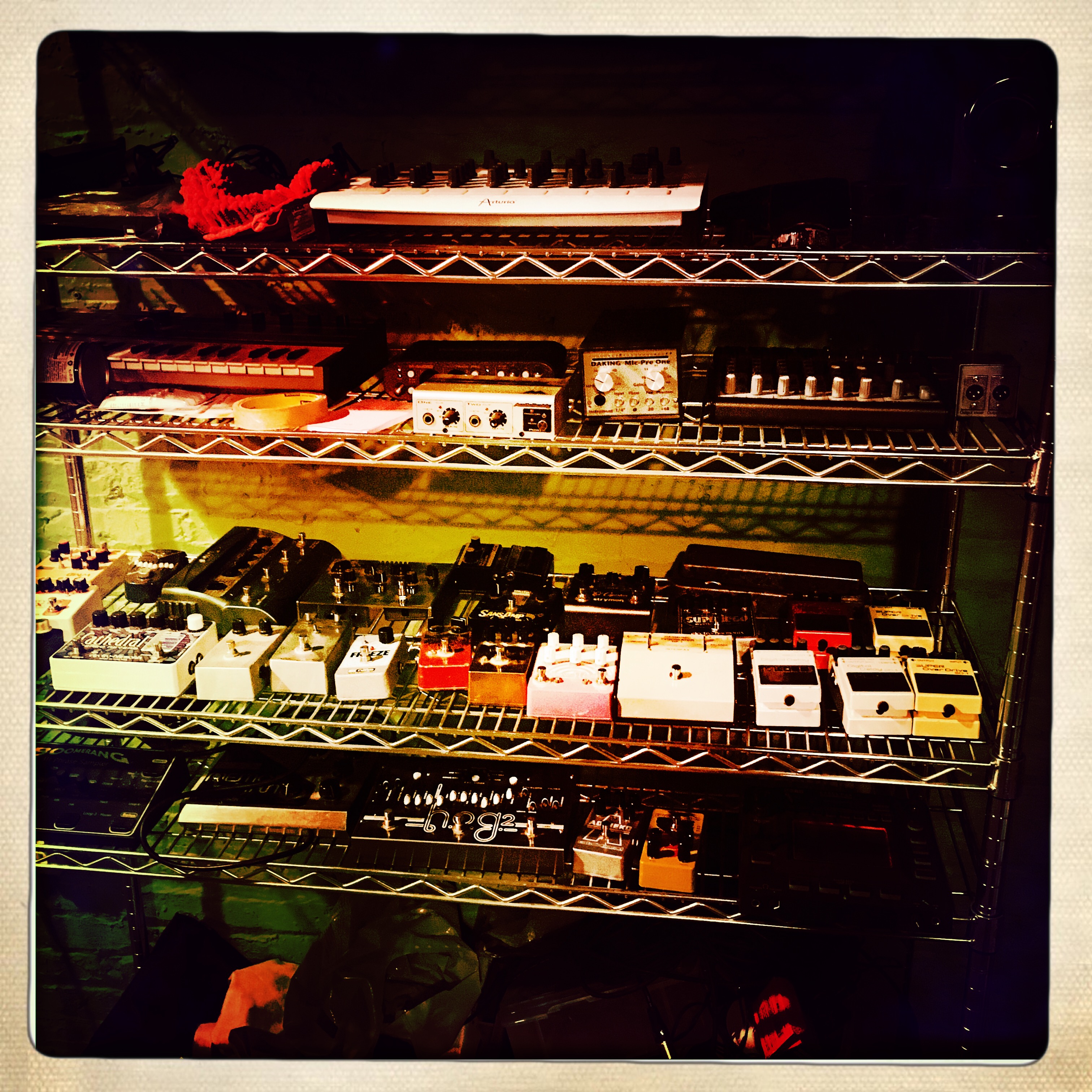 Pedals and gear